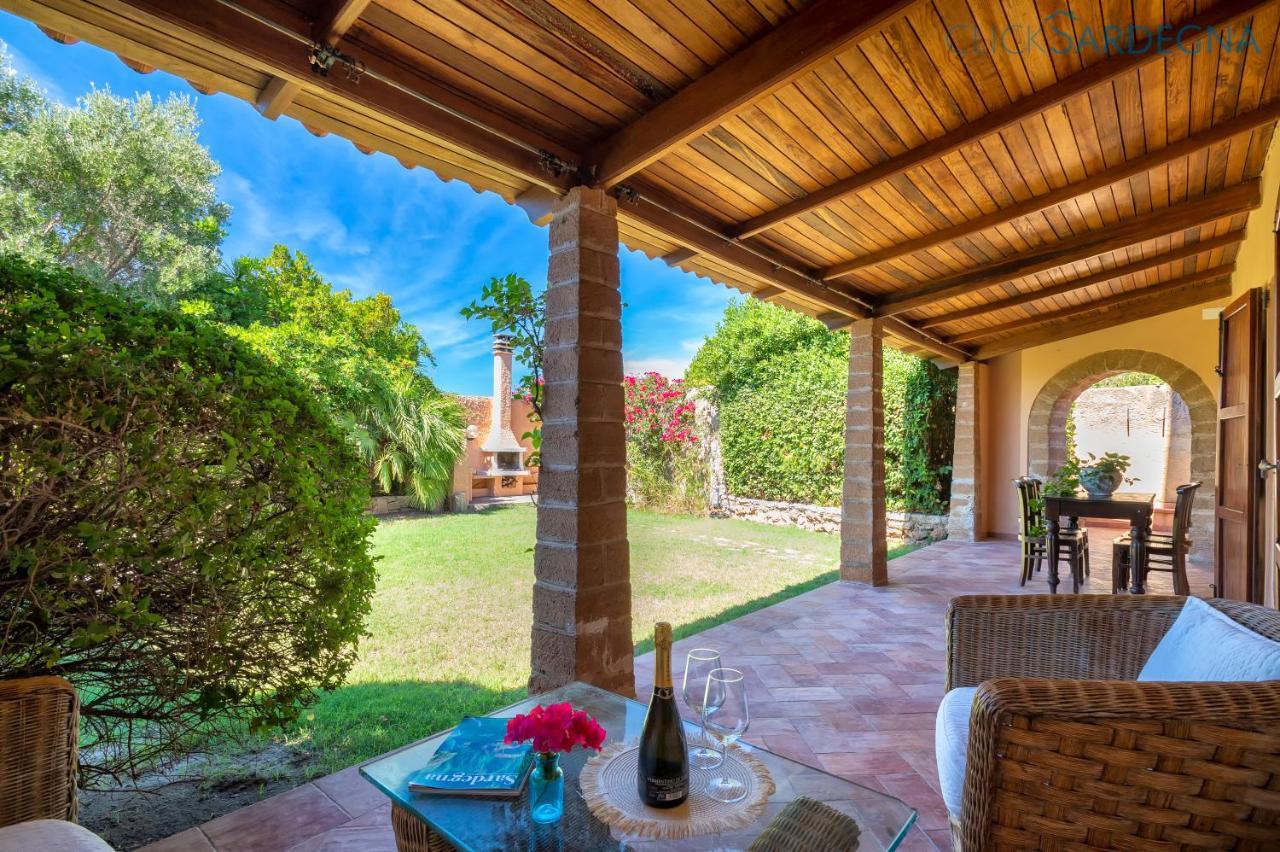 Villa Christiana Villa Del XV Secolo Con Piscina Ad Uso Esclusivo Alghero Eksteriør bilde